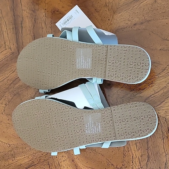 LC Lauren Conrad Jademint Women's Strappy Slide Sandals, Sizes 9,  NWT - Picture 10 of 11